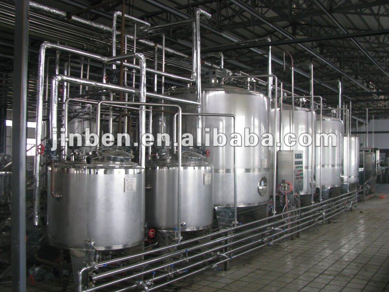 Complete pasteurized/UHT milk processing equipment