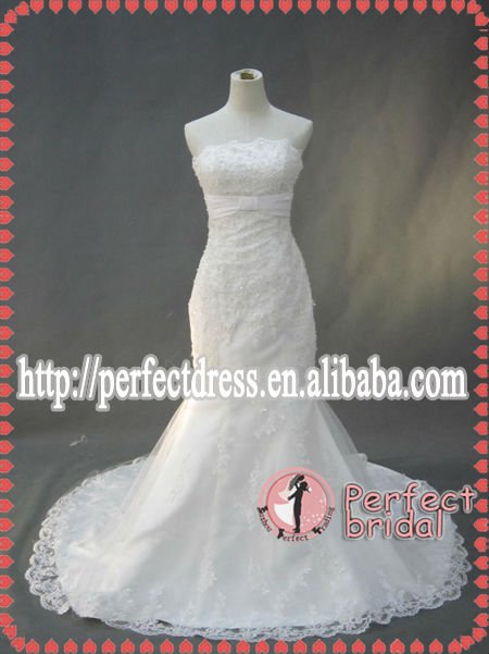 Crystal Mermaid spanish lace wedding dresses