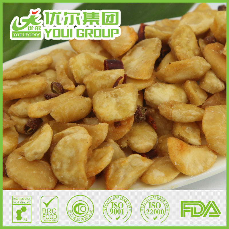 2014 Salted Fried Broad Bean Chips, fava beans for sale