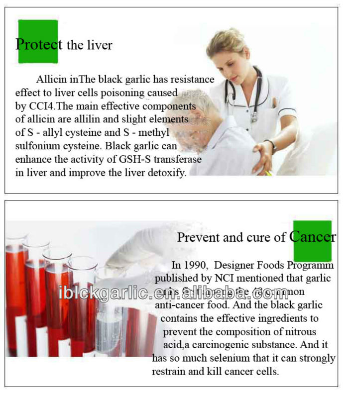 The Best Healthy Product Peeled Black Garlic 100g/bottle
