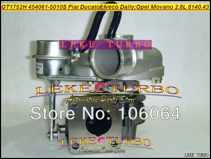 GT1752H 454061-5010S Fiat Ducato II;IVECO DAILY;OPEL Movano;Master II 2.8L TD 8140.43 TURBO turbocharger (2)