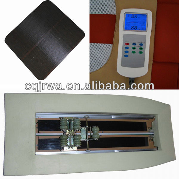 2014 Made In China Auto Jade Thermal Folding Infrared Digital Electric Massage Bed for Phisiotherapy