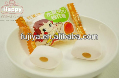 Mango jam filled marshmallow candy