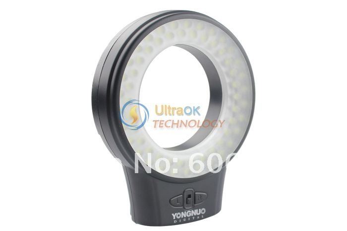 YONGNUO WJ-60 Macro Photography 60 LED Ring studio Light flash for Canon Nikon Sigma DLSR Camera 450lum 158g Black new YONGNUO WJ-60 Macro Photography 60 LED Ring studio Light flash for Canon Nikon Sigma DLSR Camera 450lum 158g Black new