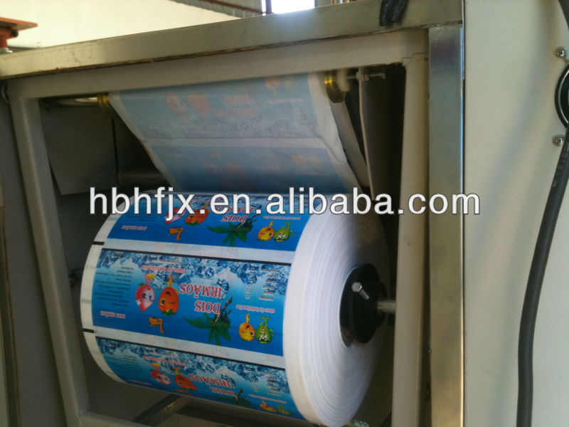 Automatic plastic pouch coconut juice and water packing machine