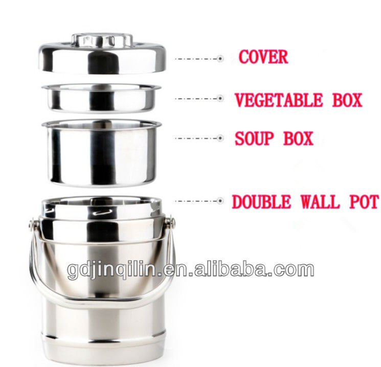 ストレート形状のステンレス製食品容器( ストレートff2をceritificate)問屋・仕入れ・卸・卸売り