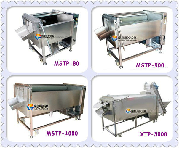 CE Approved LXTP-3000 Large Type sweet Industrial potato washing peeling machine, Industrial Potato Peeling Machine