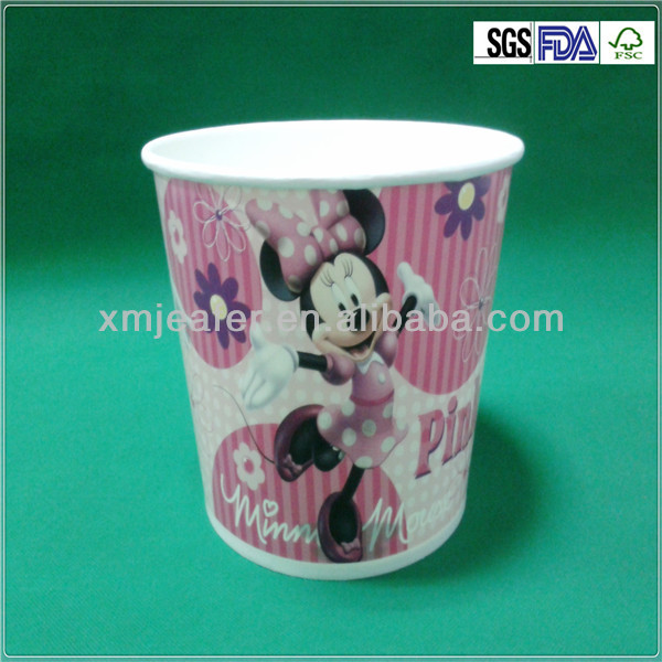 Candy snack box/custom logo printed popcorn buckets