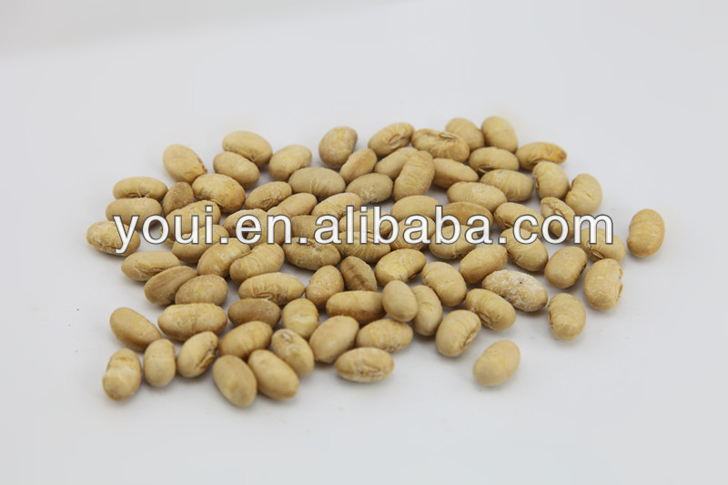 Wasabi Flavor Roasted Edamame, Dry Soy Beans