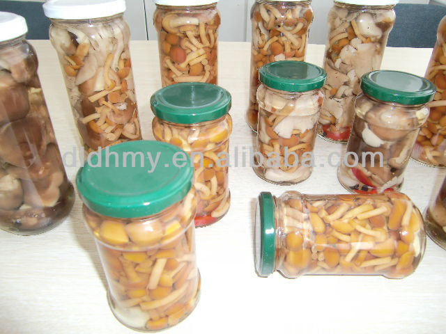 canned boiled nameko mushroom