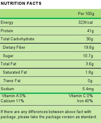 Organic non-fried quick cooking Soybean Instant Noodle