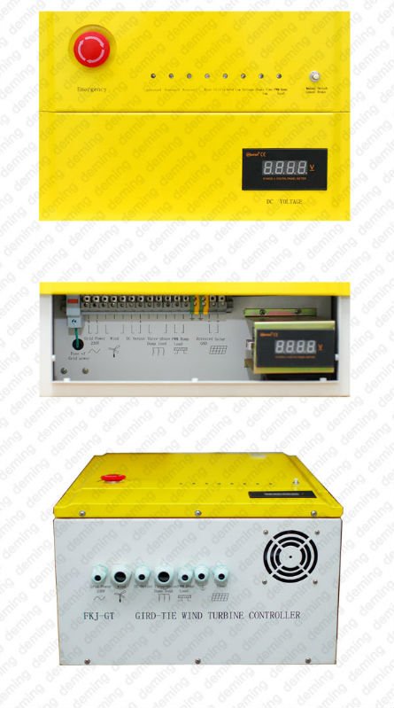 新しい2014年!!! グリッド上の風力太陽光ハイブリッド充電コントローラ5キロワット負荷ダンプで問屋・仕入れ・卸・卸売り