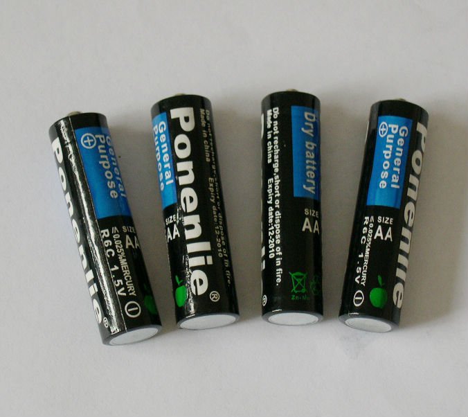 Aaaaa60pcs/box1.5v炭素亜鉛乾電池仕入れ・メーカー・工場