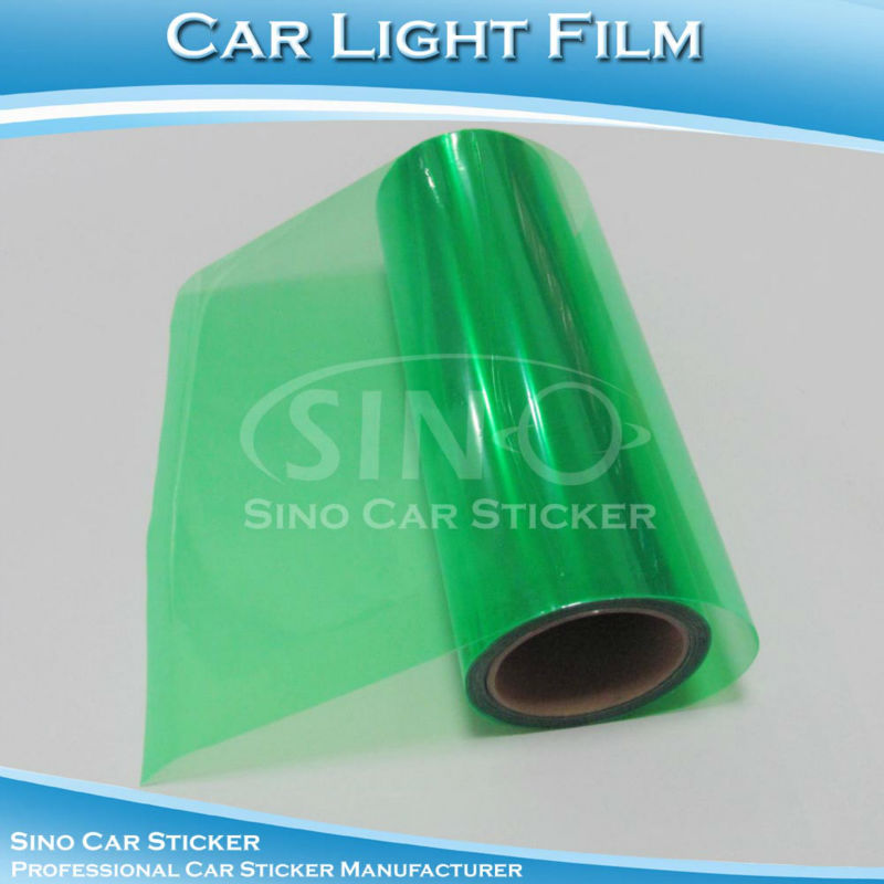 シノ0.3*10m車のヘッドライトの車のステッカーのビニールのフィルムのオート色合いの光の色合いのフィルムのステッカーの車のステッカーを導いた問屋・仕入れ・卸・卸売り