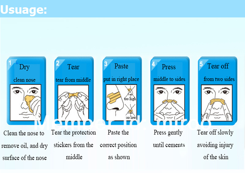 2014 CE ceritificated better breath nasal strips to reduce snore, to brethe right