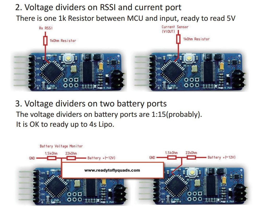 Схема подключения mini osd