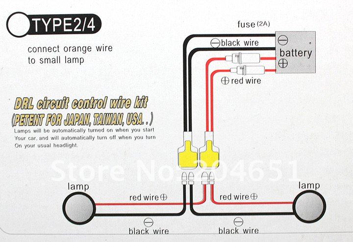 Wholesale High quality 18 LED Daytime Running Light with on/off switch E4 Aluminum housing DRL LED car fog lights(01010176)