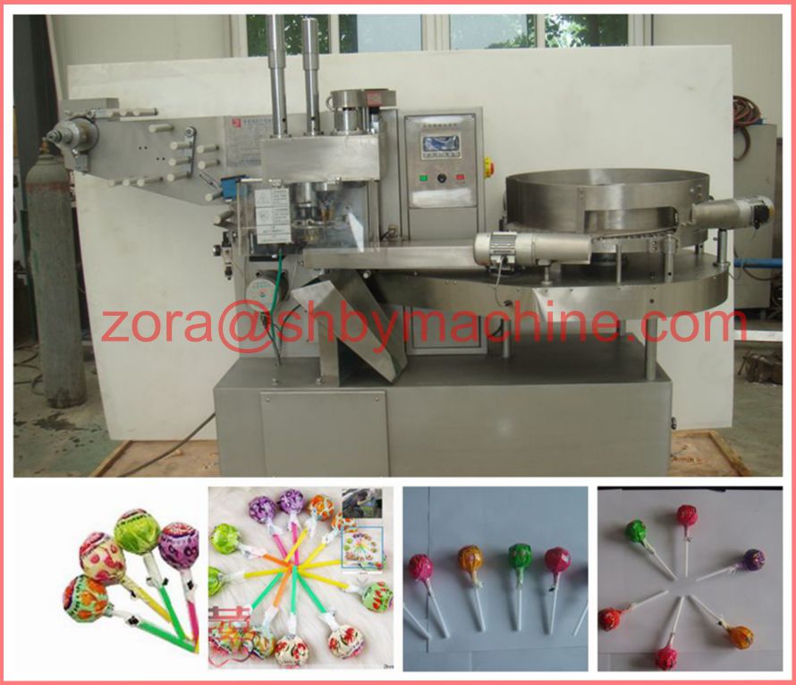 Automatic Ball Lollipop Twist Packaging Machine / 0086-13611835825