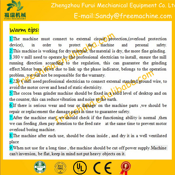 dry grain powder producing machine,coffee bean grinding machine,cassava grinding machine