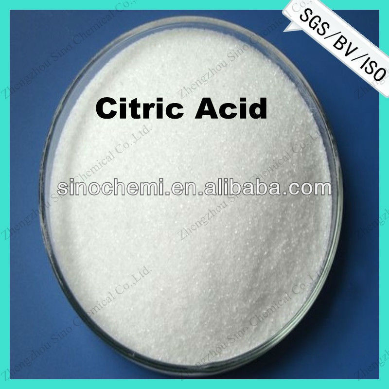 Halal and Kosher Approved Food Grade 30-100 mesh Bulk Citric Acid for tesco sale