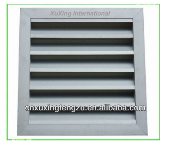 Ventilation waterproof fixed louver aluminium louver shutter問屋・仕入れ・卸・卸売り