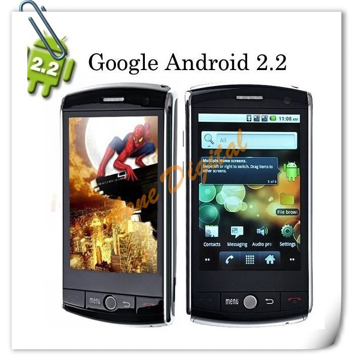 good taste 3.2 inch Capacitive Multi-Touch Android 2.2 GPS WIFI Analog TV Dual Sim Cell Phone F602 freeshipping good taste 3.2 inch Capacitive Multi-Touch Android 2.2 GPS WIFI Analog TV Dual Sim Cell Phone F602 freeshipping
