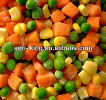 different kinds iqf mixed vegetable