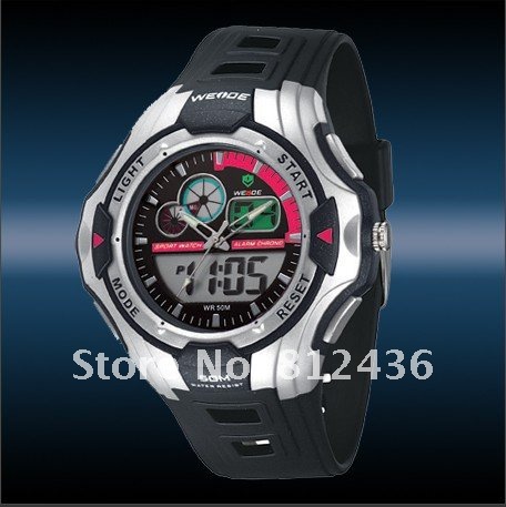 Наручные часы Famous Brand New Fashion Man Diving Sport Watch Analog-Digital jelly watch.multi-fuction.WEIDE WP-804. 4 different styles Наручные часы Famous Brand New Fashion Man Diving Sport Watch Analog-Digital jelly watch.multi-fuction.WEIDE WP-804. 4 different styles