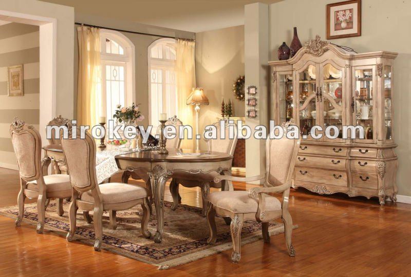 Antiguos muebles de comedor, tradicional de madera juego de ...