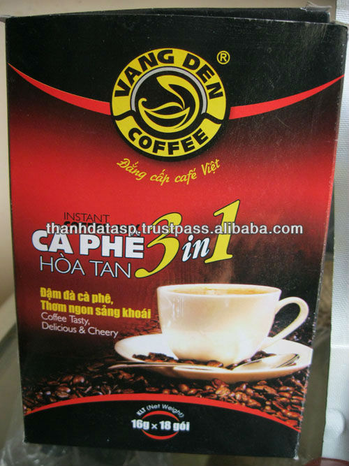 black instant coffee From Vietnam