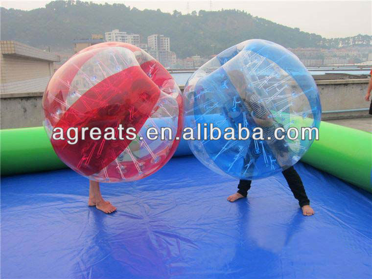Tpuインフレータブルバブルボール直径1.7m人々のための、 バンパーボール、 バブルg7023サッカーボール仕入れ・メーカー・工場