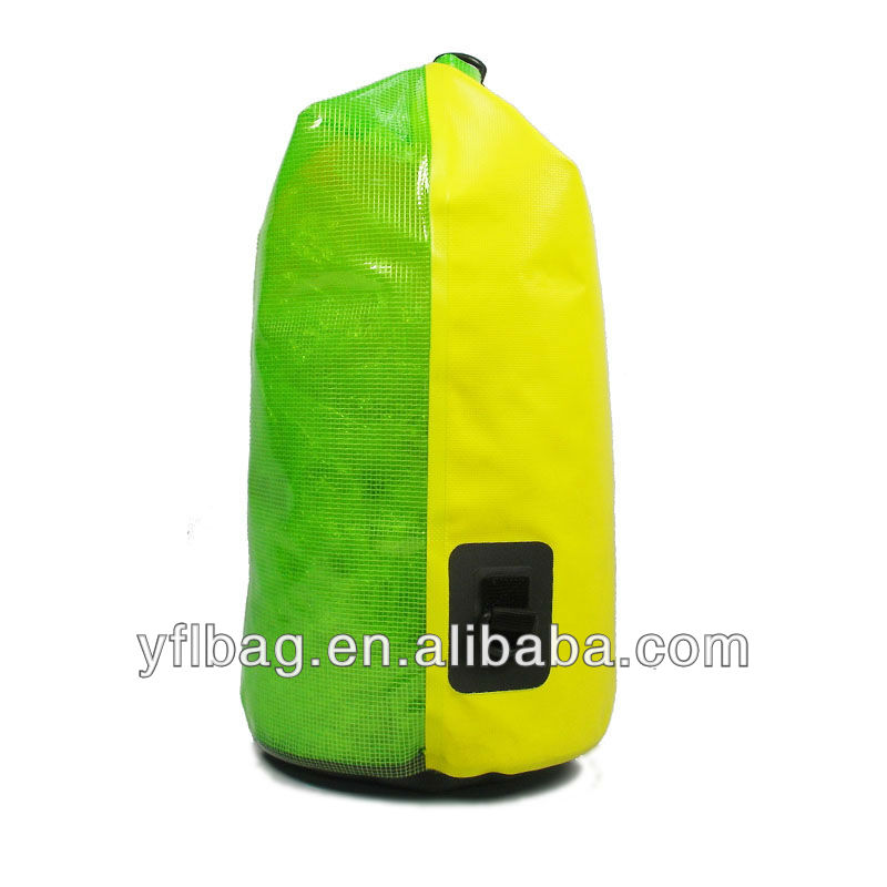 黄色- 緑色の透明なカヤック防水チューブ用ドライバッグ問屋・仕入れ・卸・卸売り
