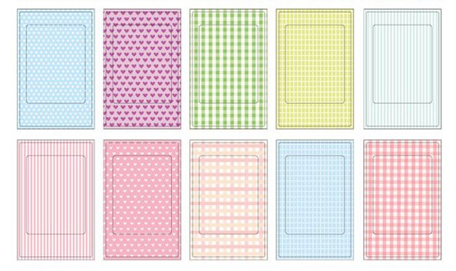 16set/lot (20pcs/set), pola09 photo decoration sticker, pastel color 20pcs, photo sticker,sticer labe, (ss-1558)
