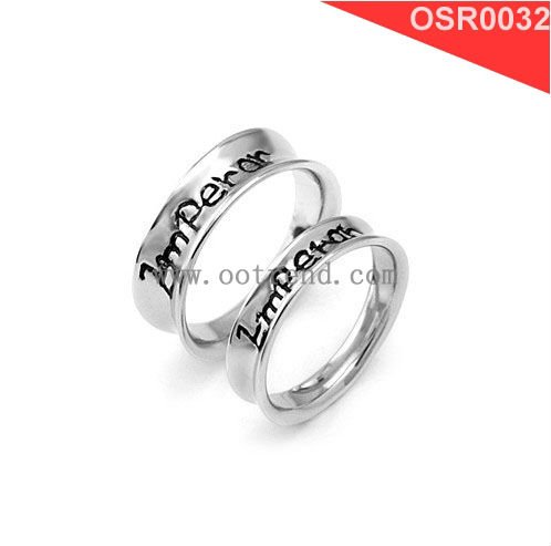 ... teenage ring ,custom engraving indicated silver rings for teenage's