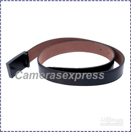 2021 Wholesale Voice Activated Leather Belt Buckle Hidden/Pinhole Spy