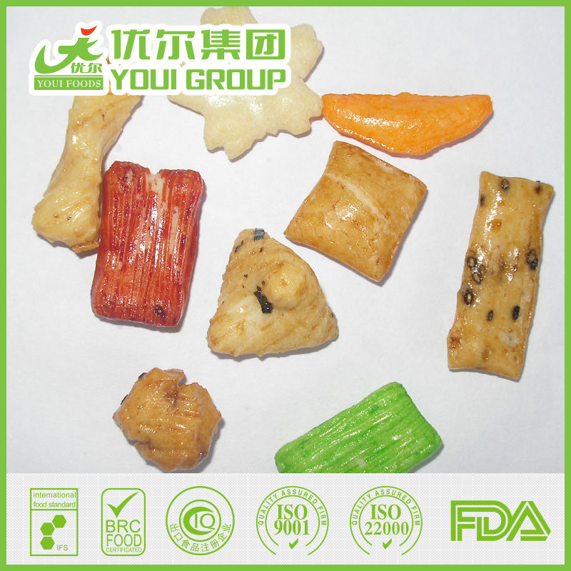 Fried Rice Crackers of Japanese style