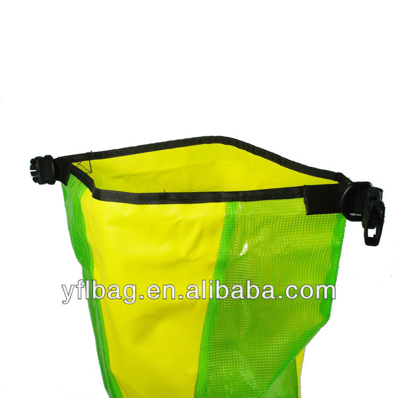 黄色- 緑色の透明なカヤック防水チューブ用ドライバッグ問屋・仕入れ・卸・卸売り
