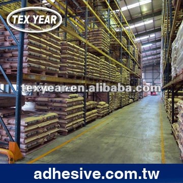 Tex Year Hot Melt Adheisve Manufacturer Storage factory