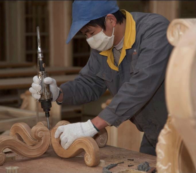 木彫りv610wholeset君主制、 アンティークの革ソファー仕入れ・メーカー・工場
