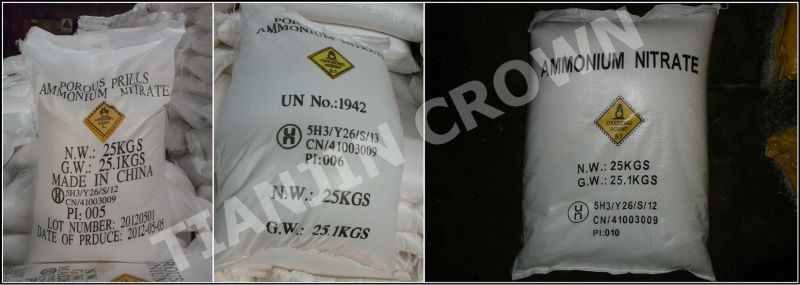 Ammonium Nitrate for fertilizer