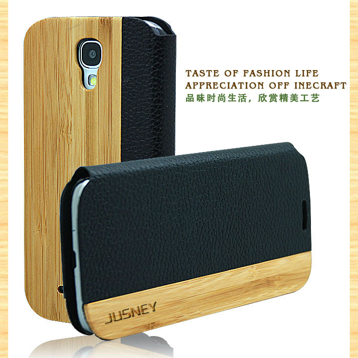 竹木製iphone5の革フリップケース、 の革のウッドケースiphone6問屋・仕入れ・卸・卸売り