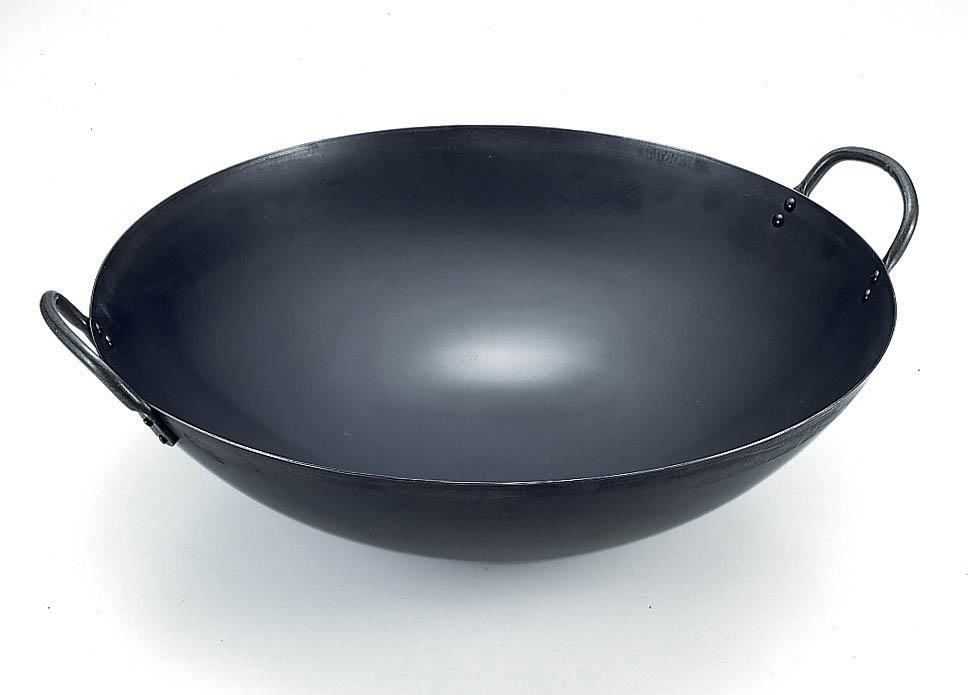 高品質の鉄のガスの中華鍋36cm( 14.17in) 日本製問屋・仕入れ・卸・卸売り