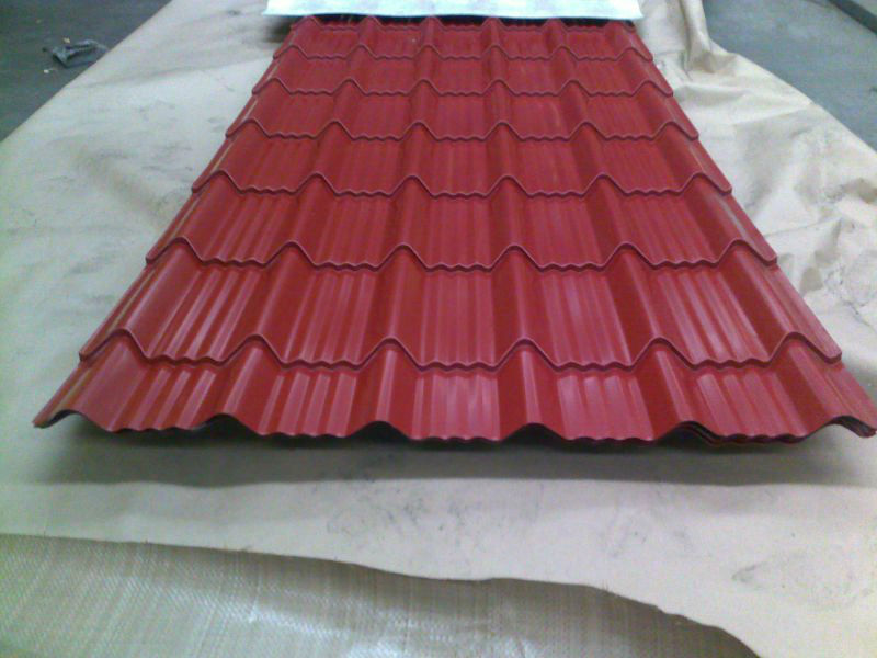 電流を通された波形の屋根ふきシート/色の鋼鉄屋根瓦問屋・仕入れ・卸・卸売り