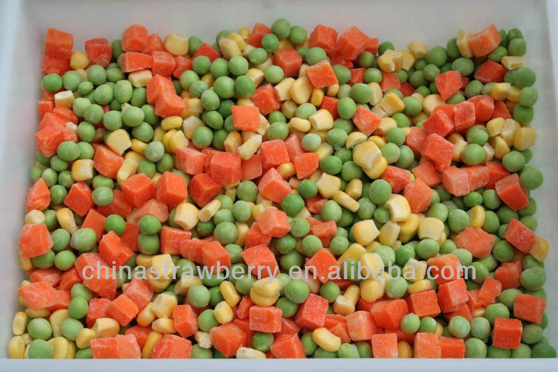 frozen green peas with carrot dices,China price supplier 21food