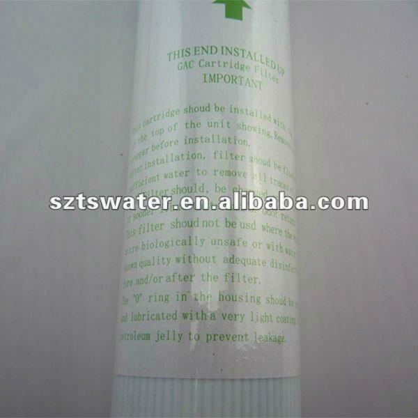 11" coconut carbon water filter for water purifier