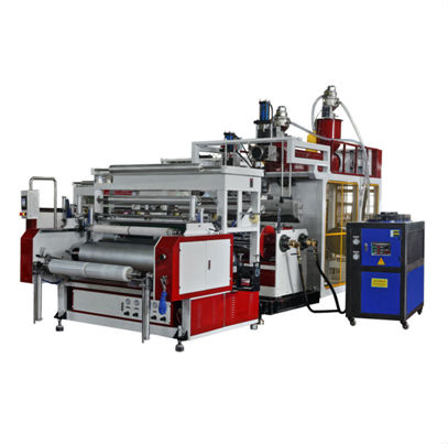 double layer stretch film making machine for automatic ball lollipop wrapping machine