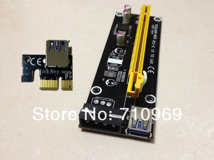 Pci-express 1x karte in 16x slot