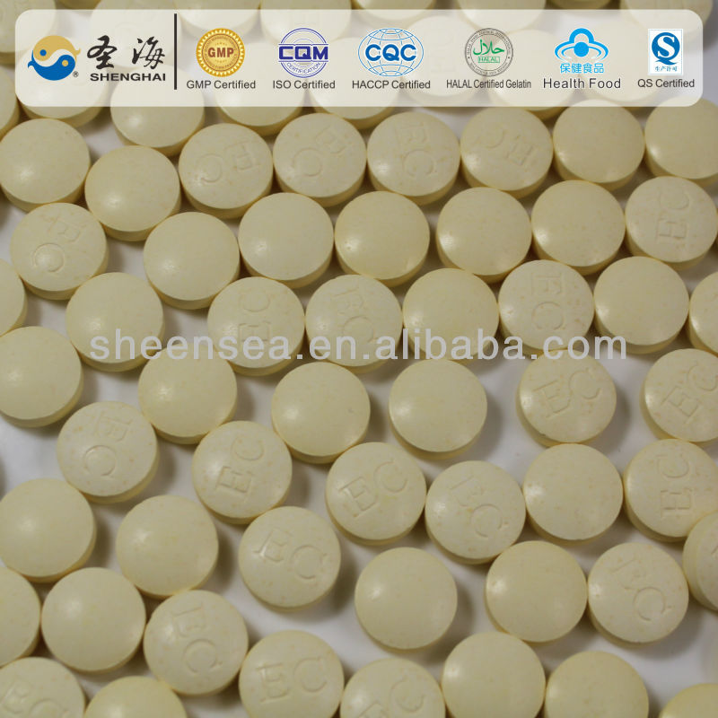 Hot Sale Natural Fruit Flavor Vitamin EC Chewable Tablet 1200mg