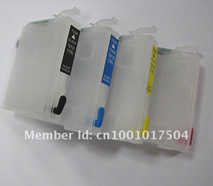 refillable ink cartridge for epson T40 TX550 TX600