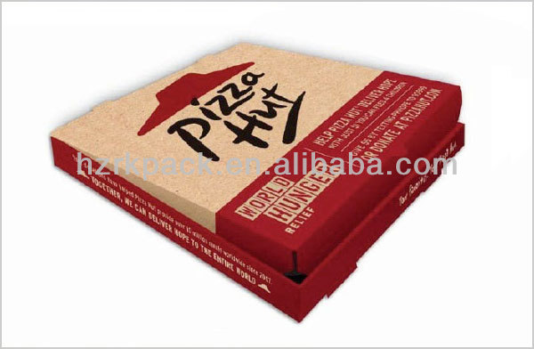 Customized cheap carton pizza box